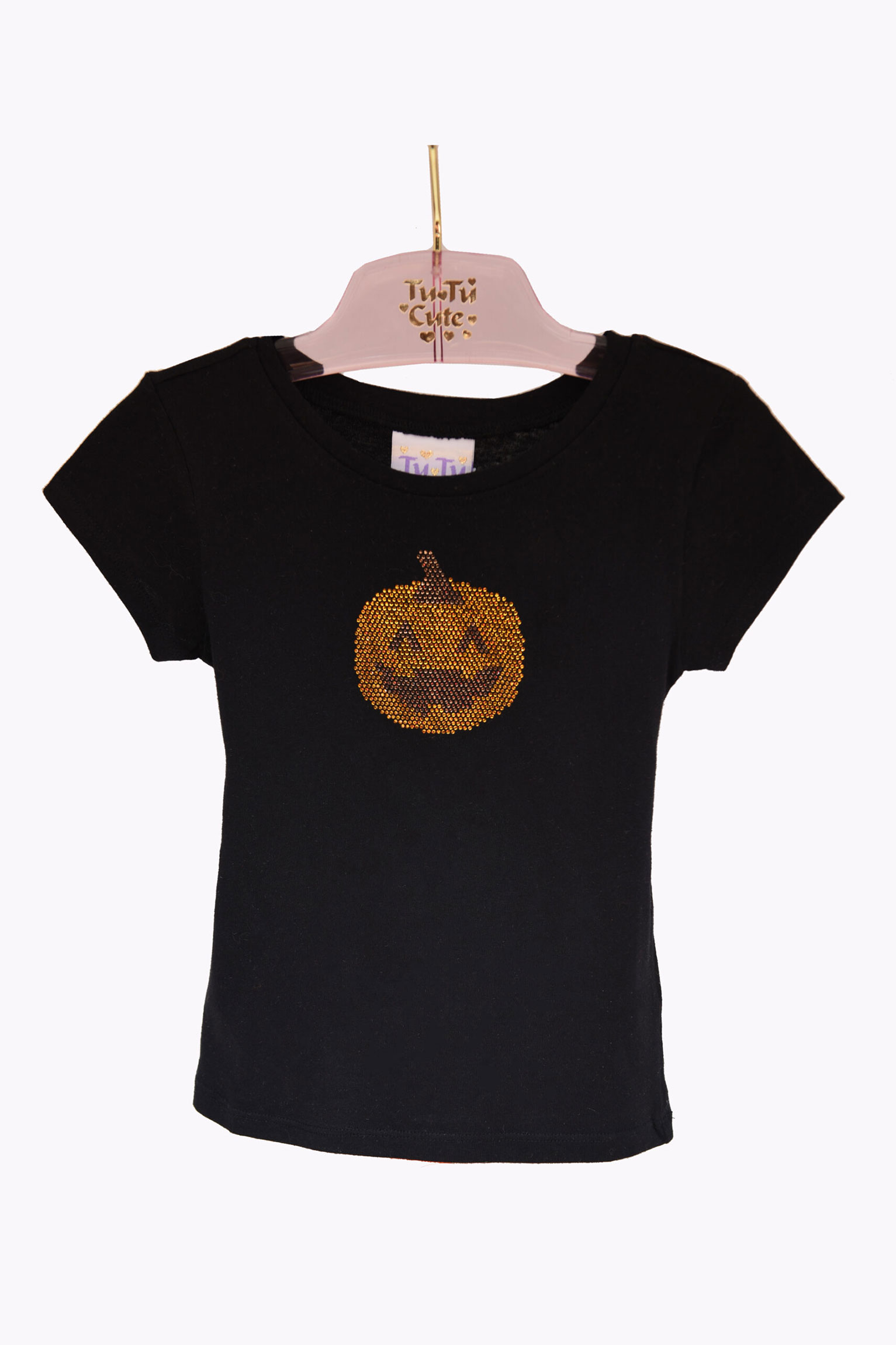 Crystal Pumpkin Cotton T-Shirt