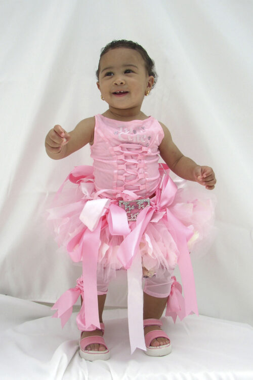 Baby Pink Bears Tutu
