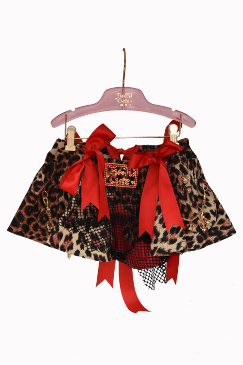 Cheetah Girl Tutu Overlay